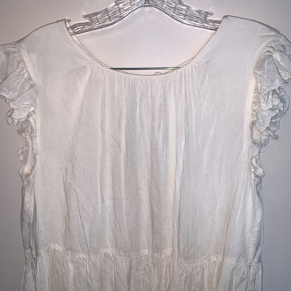 Wilfred Sidonie Tiered Babydoll Dress S - Picture 6 of 15